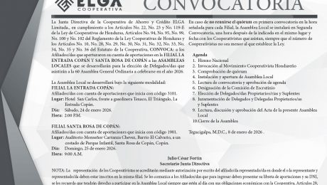 convocatoria entrada y SRC